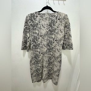 Calvin Klein Dress black and cream size 10